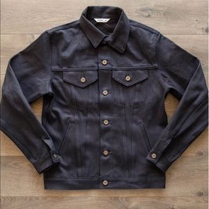 3sixteen type 3s shadow selvedge denim jacket